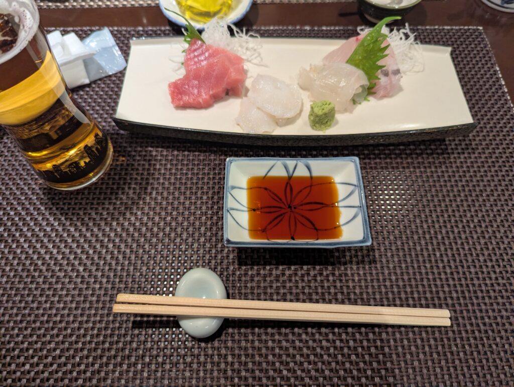 Japanese omakase seafood dining hamata in tamachi tokyo