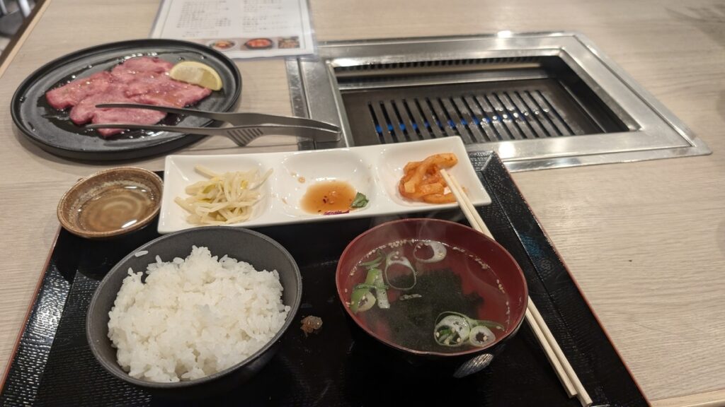 Yonezawa Beef Yakiniku Maboroshi (米沢牛焼肉 幻牛) – Beef Tongue Teishoku Lunch in Minami Aoyama, Tokyo