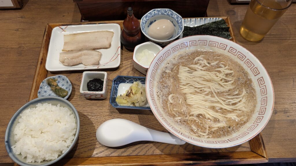 Okurindo(奥倫道) in Daimon: Rich Charcoal-Grilled Mackerel Ramen & Full Teishoku Sets